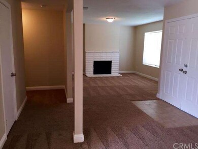 Family room and hallway to bedrooms.