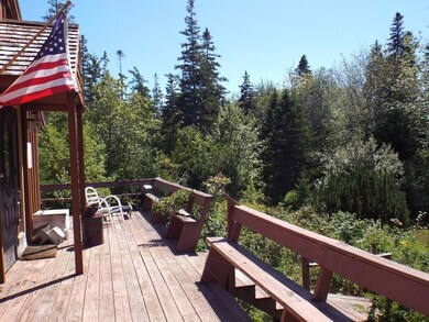Wrap around deck for enjoying the...