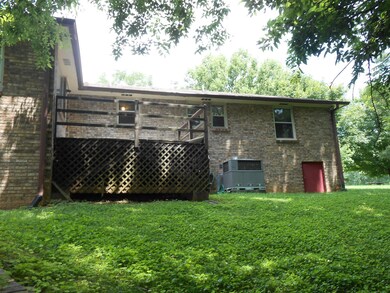View of the deck.