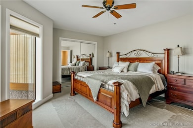 Downstairs corner bedroom.  Just out of frame is a