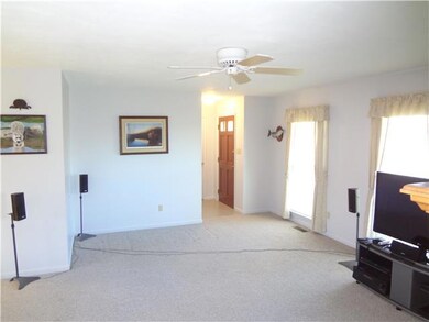 You can see how big the living room is from the other end.