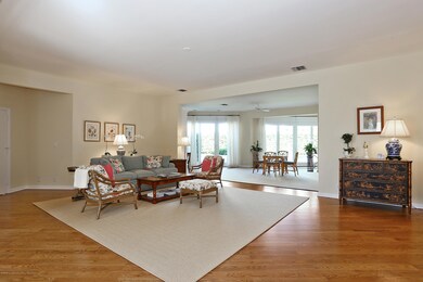 Front entrance and living room