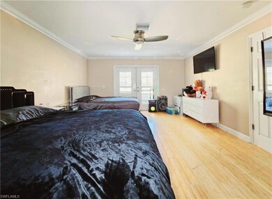 Master Bedroom with access to outside, french door