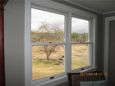 View from the front den looking at...