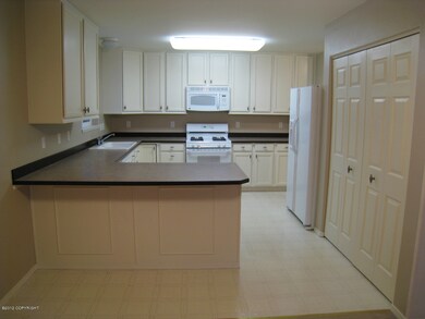 Large kitchen with tons of extra storage