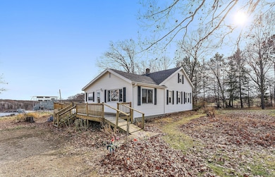 The deck also has stair access and the home features a brand new roof as of October 2025.