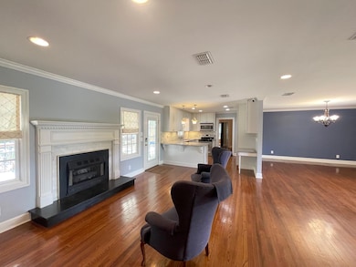 living dining kitchen