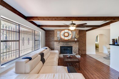 Family Room With Fireplace