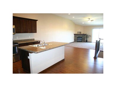 Great Room. Open kitchen dibing living area