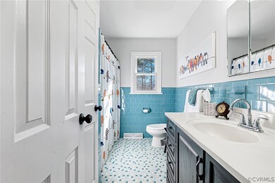 Upstairs bathroom