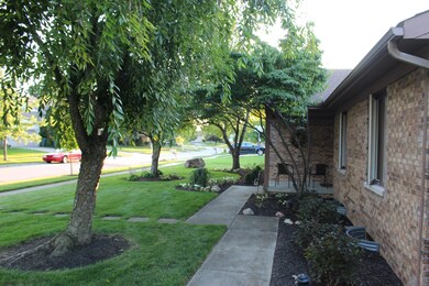 concrete walk to front entrance