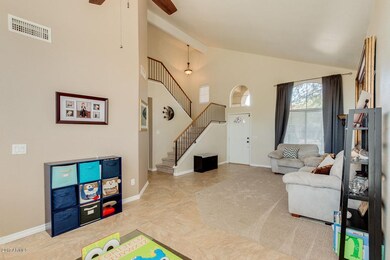 Vaulted Ceiling Living Room