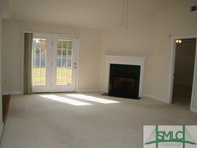 Open Vaulted Great room with fireplace and lots of