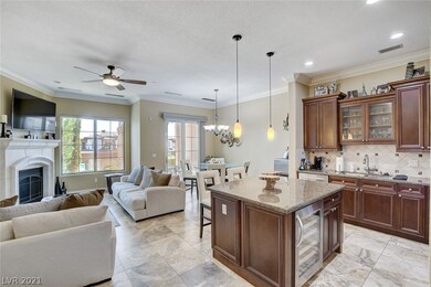 Wine Refrigerator in Kitchen