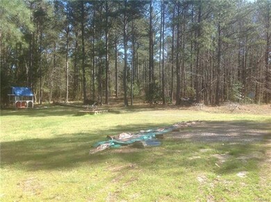 Cleared and developed home site.