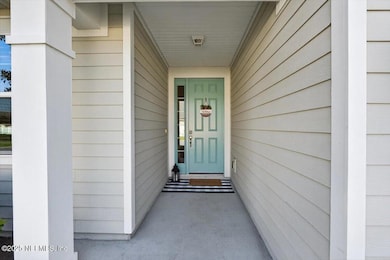 Freshly Painted Front Door
