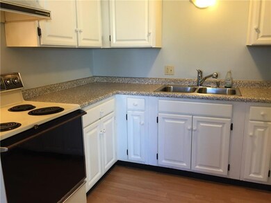 Kitchen with plenty of cabinet space.