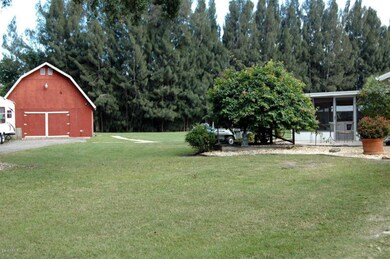 Large Red Barn !
