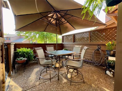 Such a nice outdoor area. You can access it from t