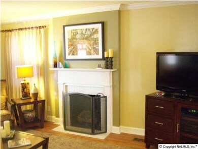 Gas log Fireplace in spacious Family Room