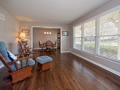 Beautiful Refinished Hardwood Floors and Trendy Gr