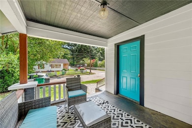 View of patio / terrace with covered porch