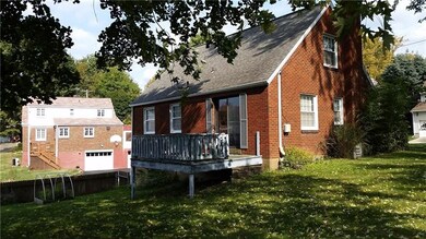 Spacious near level back yard.