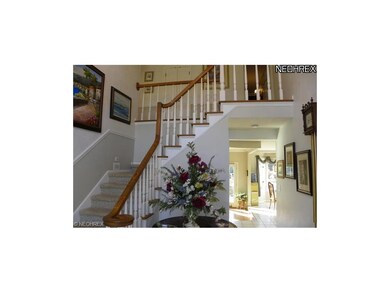 Another view of curved staircase