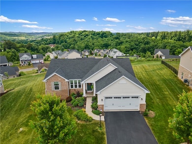Half-acre lot with hilltop views
