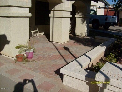 Front patio