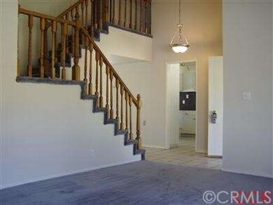 Nice new chandelier. Oak banister, refreshing tri 