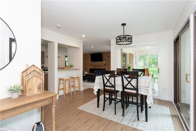 Dining Room with patio access