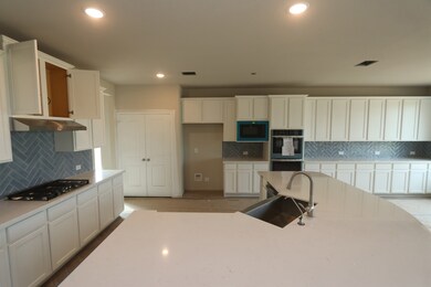 Plenty of cabinet and counter space