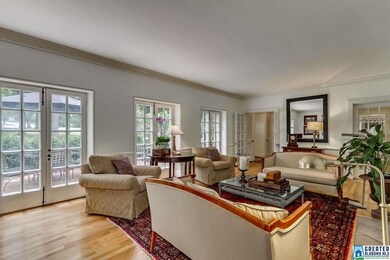 Doors on far left lead to foyer