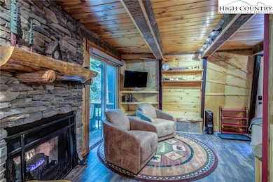 Living Room Area (Gas Fireplace)