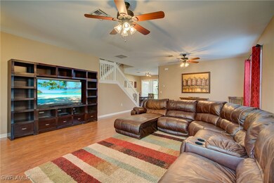 Nice high ceilings and lovely flooring