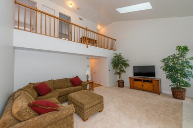 Beautiful Living Room with Skylights!