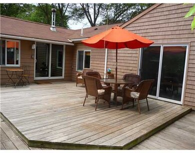 Patio/Deck. Large patio with two seperate entraces
