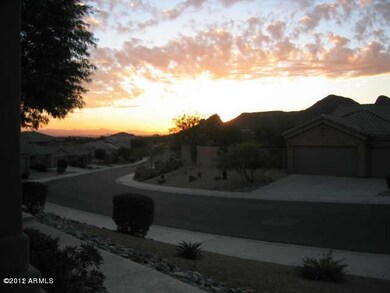 Sunset Eagle Mountain-front view