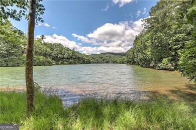 Lake and Mountain View from the Home