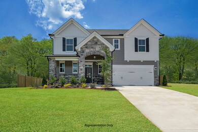 The Cary French Country by New Home Inc