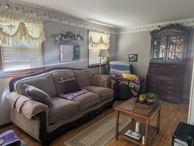 Living room in back house