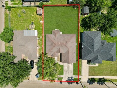 Aerial view of property's location featuring property boundaries highlighted