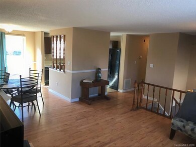 Open floorplan layout. Upstairs living area with d