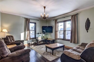 Large front living room.