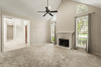 open and bright formal living room