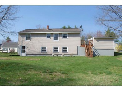 Left side of garage