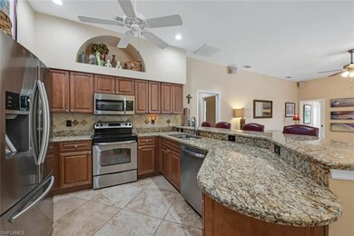Kitchen with Stainless Steel appliances and Granit