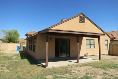 Backyard and House