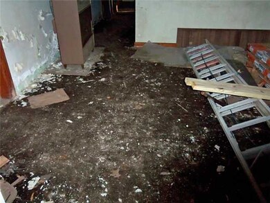 Living room floor.
